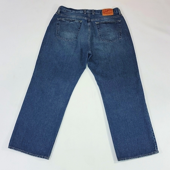 LUCKY ☘ BRAND ♡ Men's Denim Short Inseam Classic Fit Short Length Blue Jeans 36 - Picture 17 of 17